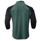 Camisa de algodão com gola subida