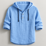 Rex | Camisa de Linho com Capuz