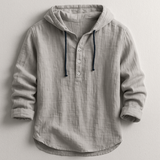 Rex | Camisa de Linho com Capuz