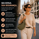Viola | Bolsa de Ombro Verde Oliva