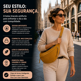 Luce | Bolsa de Ombro Ocre