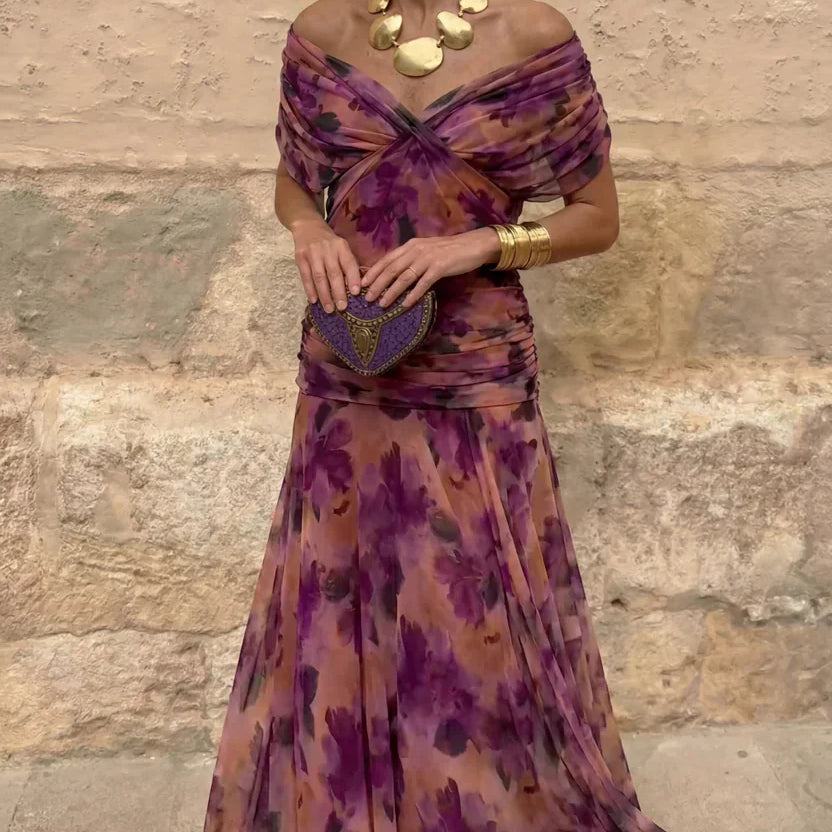 Hendrika | Vestido de Noite Coral