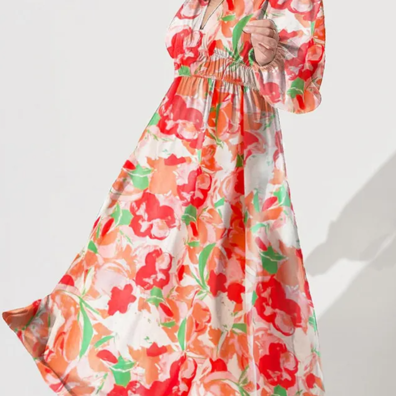 Celine | Vestido Feminino com Padrão Floral