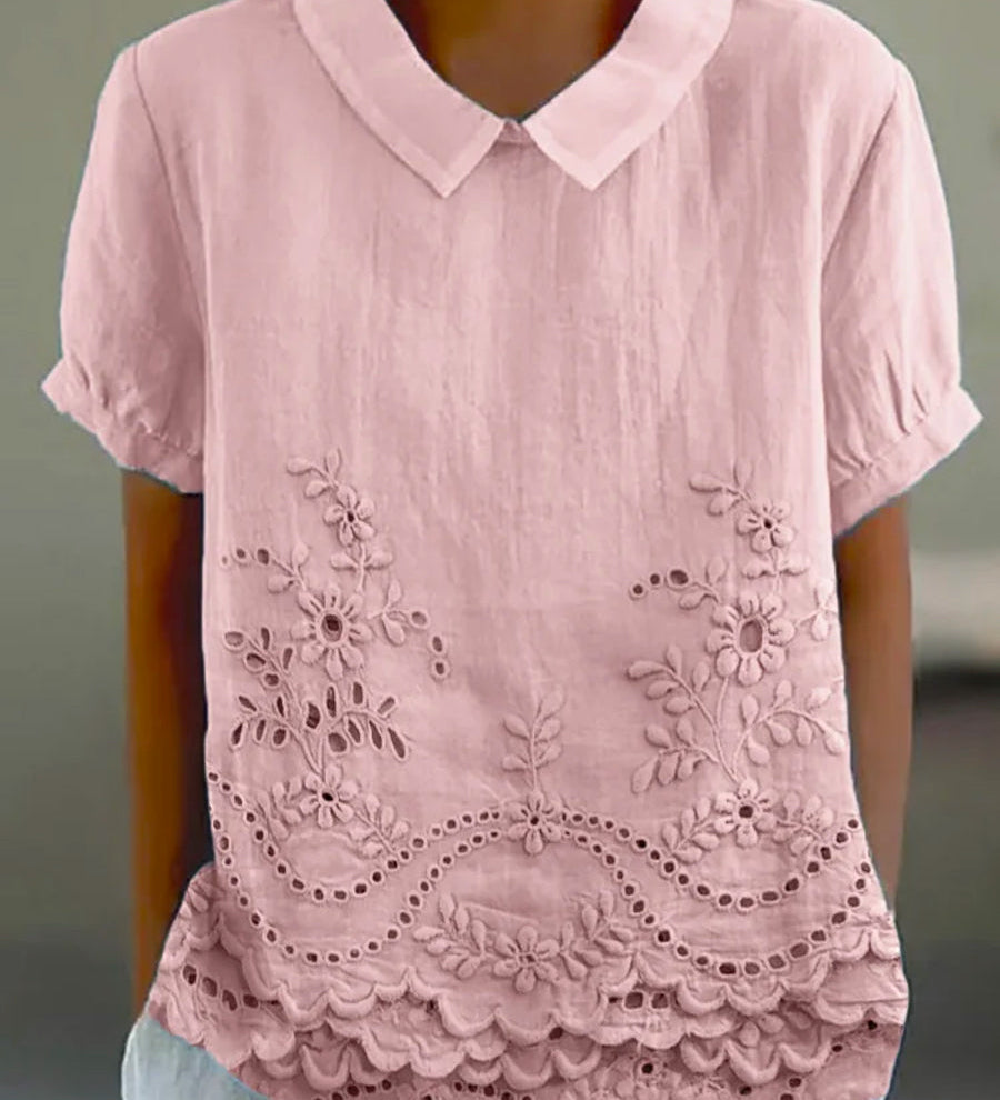 Liliana - Camisa Bordada Floral