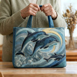 Bolsa Artesanal - Golfinho do Oceano