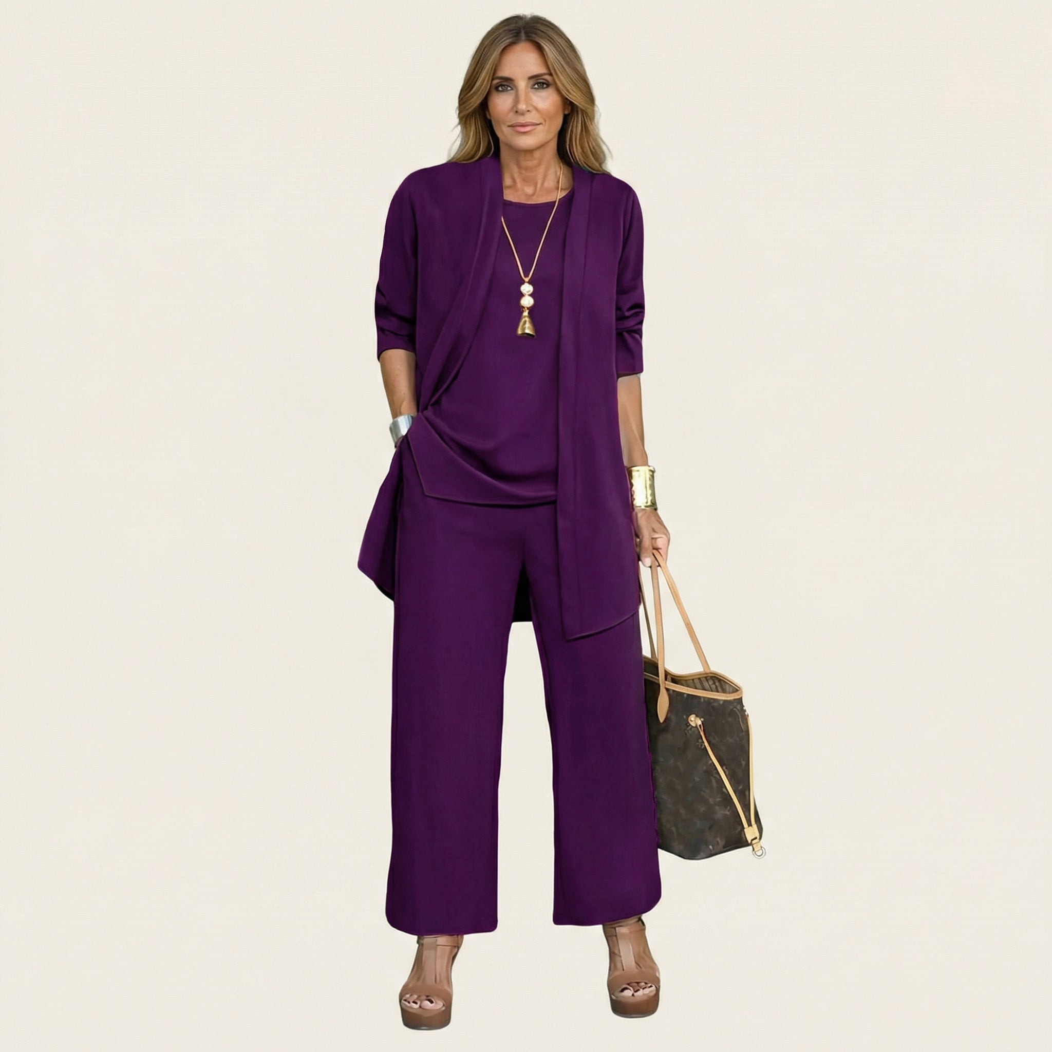 MARGAUX | CONJUNTO MINIMALISTA DE 3 PEÇAS