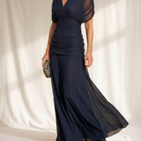 Avery | Vestido Azul Elegante
